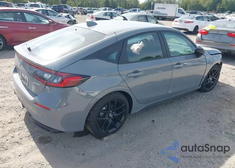 2025 Honda Civic Sedan Sport from USA, damaged, VIN 19XFL2H82SE034376